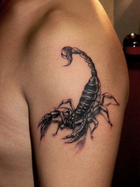 scorpio tattoos for males|20 Badass Scorpion Tattoo Ideas for 2024